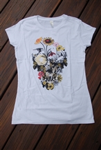 Aina Clothing women organic cotton nature skull t-shirt