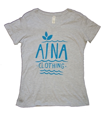 Women's Aina Clothing organic cotton Atlantic v-neck