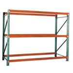 (2-Frames 36" Deep by 12' Tall) and (6-Beams 96" x 4,130 Lb. Cap.)