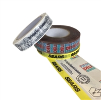 100CP - COLORED POLYPROPYLENE FILM TAPE - CUSTOM PRINTED