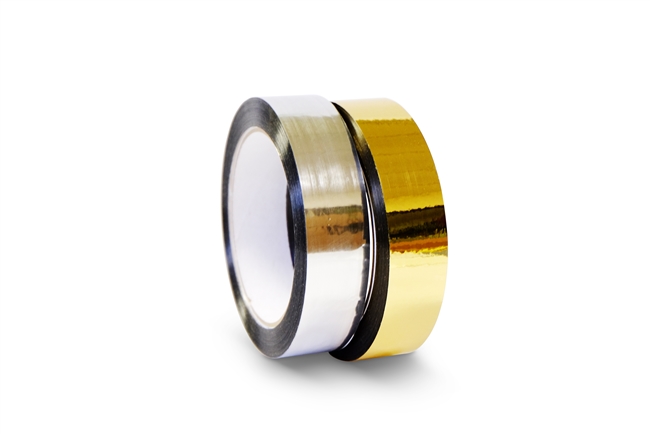 136 SILVER - METALIZED POLYESTER TAPE