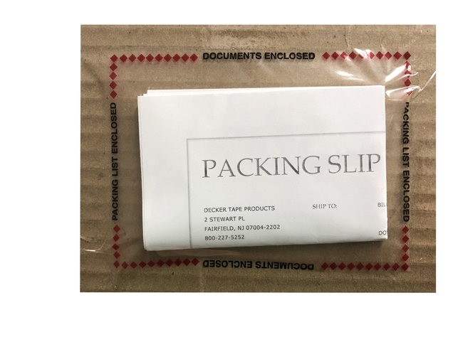 193 - POUCH TAPE - DOCUMENTS ENCLOSED