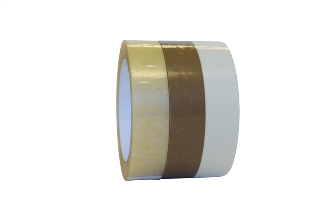 98 - UPVC FILM TAPE WITH NATURAL RUBBER ADHESIVE