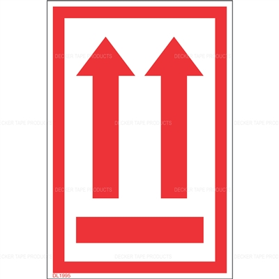 DL1995 <br> ARROWS UP <br> 4" X 6"