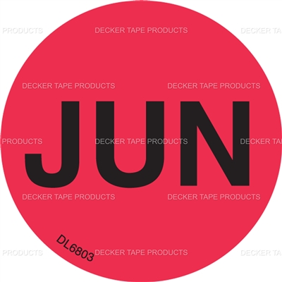 DL6803 <br> MONTHS OF YEAR - JUN <br> 2"