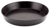 Gro Pro Heavy Duty Black Saucer - 8 in