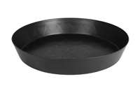 Gro Pro Heavy Duty Black Saucer  w/ Tall Sides - 20 in