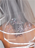 RHINESTONE HAIR VEIL