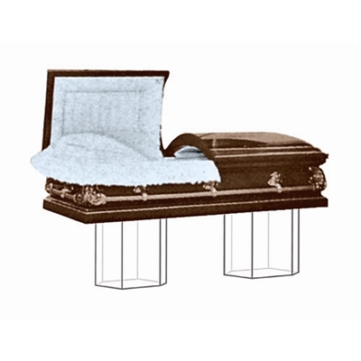 "Nearly Invisible" Casket Pedestals | MortuaryMall.com