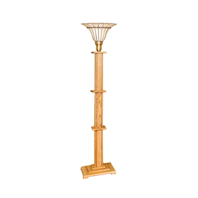 Illinois Prairie Torchiere Lamp | MortuaryMall.com