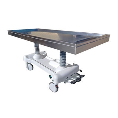 MOBI Oversized Hydraulic Embalming Table | MortuaryMall.com