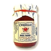 Ceriello tomato with Basil Sauce - 15oz