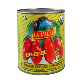 La Valle San Marzano Organic Italian Tomatoes