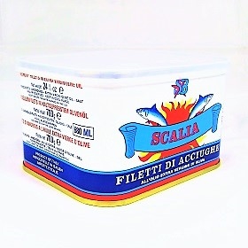 Scalia Anchovy Fillets - 700gr (24.5oz) tin