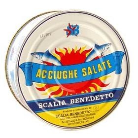 Scalia Italian Anchovies in Sea Salt