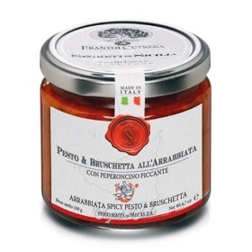 Segreti di Sicilia Arrabbiata Spicy Pesto and Bruschetta by Frantoi Cutrera