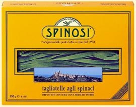 Spinosi Tagliatelle + Spinach Pasta With Eggs - 250gr/8.8oz