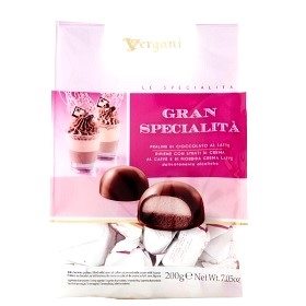 Vergani Milk Chocolate Praline Coffee Milk cream