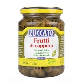 Zuccato Caper Berries 330gr