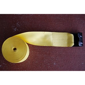 458P4X30-36 <b> 4 Inch X 30 Foot </b> Winch Strap With Flat Hook.