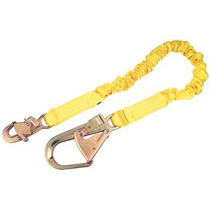 3M DBI/SALA 1244321 Internal Stretch Shock Absorbing Lanyard With Rebar Hook