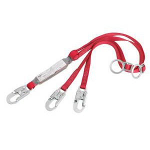 Protecta  1342200 Pro Double Leg Tie-Back Shock Absorbing Lanyard