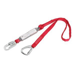 Protecta 1340040 Pro Tie-Back Shock Absorbing Lanyard With 5,000 lb Gate Carabiner