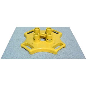 BlueWater 300014 Guardrail Base
