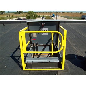 Safety Rail Company 401018 Hatch Guard Roof Hatch Railing System