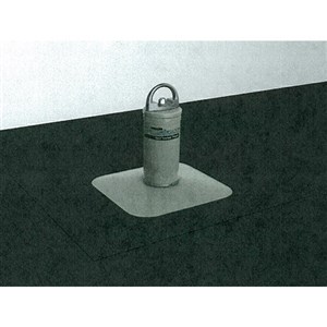Miller Fusion X10030 Membrane/Built-Up Roof Anchor Post
