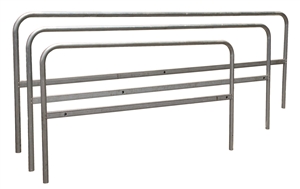 Roof Zone 70764 10 Foot Galvanized RZ Guardrail Section