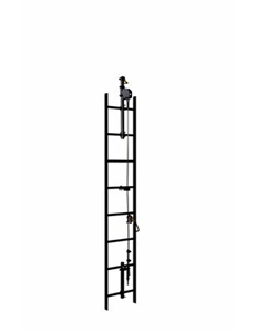 3M DBI/SALA 6119050 Lad-Saf 2 User 50 Foot Stainless Steel Cable Vertical Climbing System