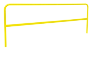 Roof Zone 70758 10 Foot RZ Universal Powder Coat Yellow Guardrail Section