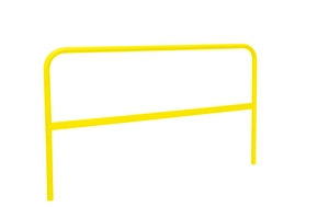 Roof Zone 70760 5 Foot RZ Universal Powder Coat Yellow Guardrail Section