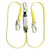 Guardian 01230 SS72-2-6 Double Leg Shock Absorbing Web Lanyard