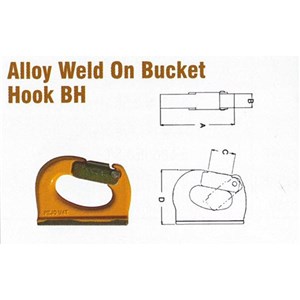 Pewag BH-8 Alloy Weld On Bucket Hook BH Style