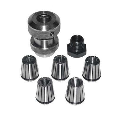 Collet Chucking System with 5 Collets  Item #: LCDOWEL