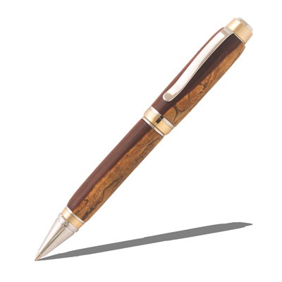 Big Ben 24kt Gold and Chrome Two Tone Cigar Pen Kits  Item #: PKBIGTTB