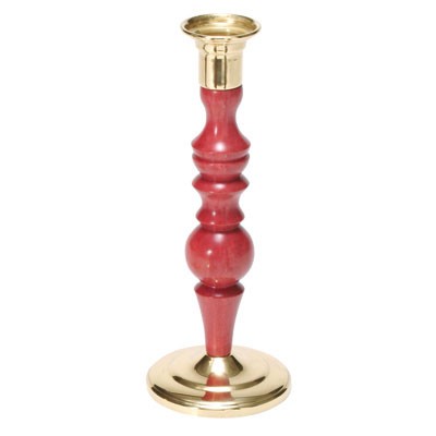 Candlestick Kit - Standard kit w/stamped brass cup and base  Item #: PKCANKIT1