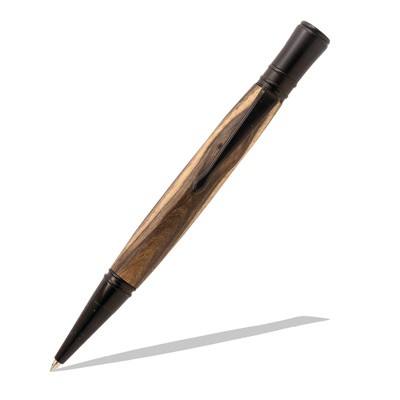 Executive Black Enamel Twist Pen Kit  Item #: PKEXECPENE