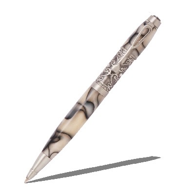 Filibella Antique Pewter Twist Pen Kit  Item #: PKFPENAP