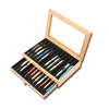 Bamboo 24 Pen Display Case  Item #: PKGDISP3B