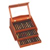 36 Pen Rosewood Pen Display Case  Item #: PKGDISP4