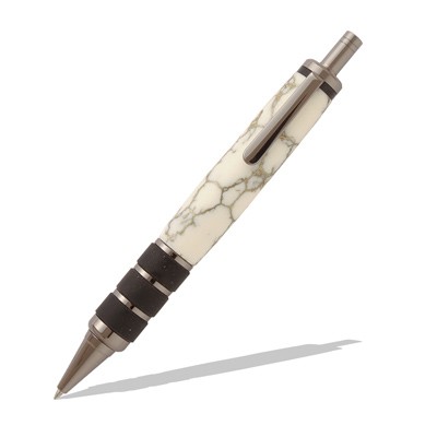 Guardian Jr Gun Metal Click Pen Kit  Item #: PKGDJRGM