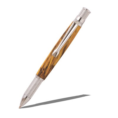 Knurl GT Chrome Twist Pen Kit  Item #: PKKNCH