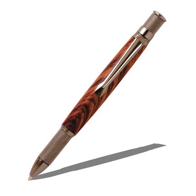 Knurl GT Gun Metal Twist Pen Kit  Item #: PKKNGM