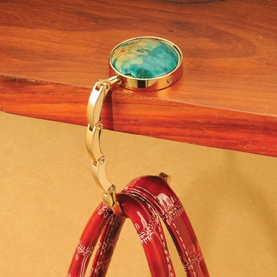 Folding Purse Hanger 24kt Gold Kit  Item #: PKPHANG24