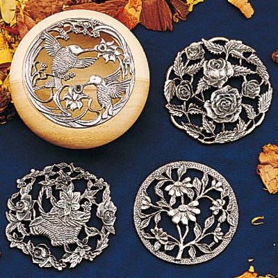 Pewter Bowl Lids  Item #: PKPLID