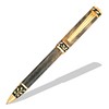 Sculpted Floral Design 24kt Gold Twist Pen Kit  Item #: PKSC-PEN4