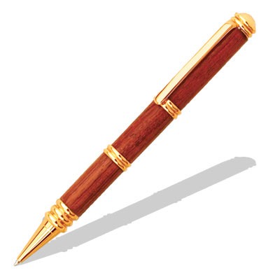 Segmented 24kt Gold Twist Pen  Item #: PKSEGPEN